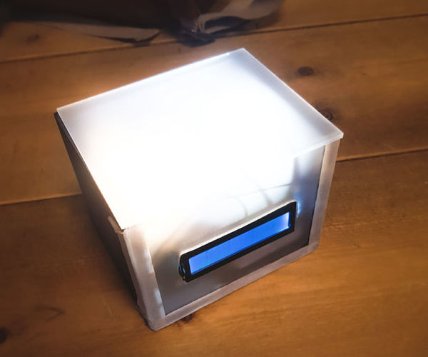 Sunrise Alarm Clock With LCD Display and Bluetooth App