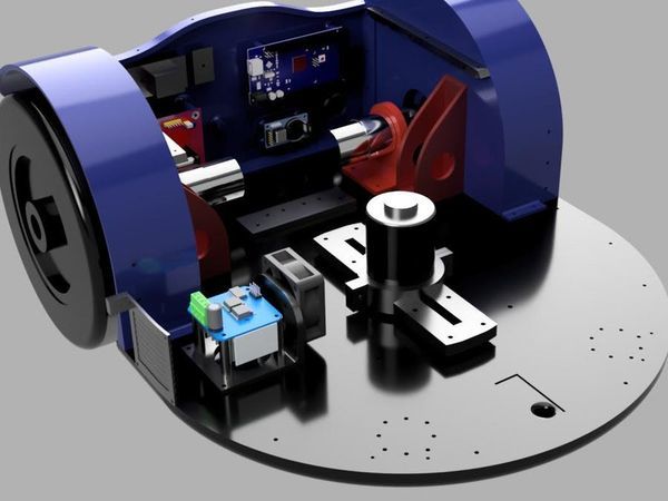 3D printed mower build