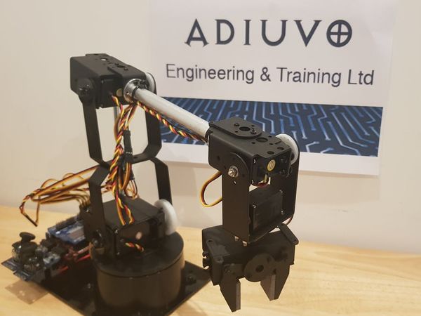 FPGA/SoC Controlled Robot Arm