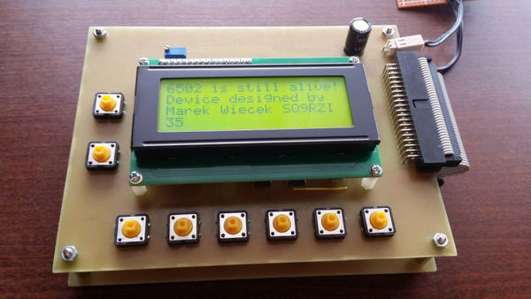 6502 retro controller board