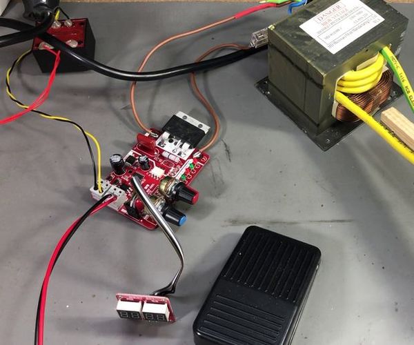 Building a Spot Welding Machine From a Microwave Oven Transformer