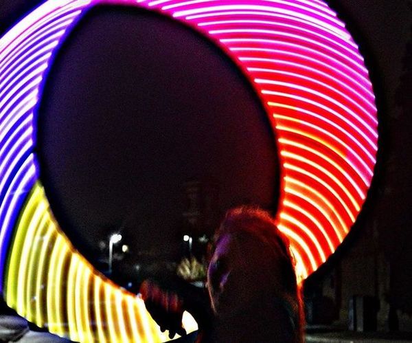 Individually Addressable LED Hula Hoop