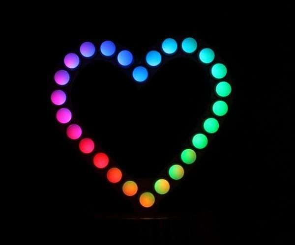 Neopixel LED Heart