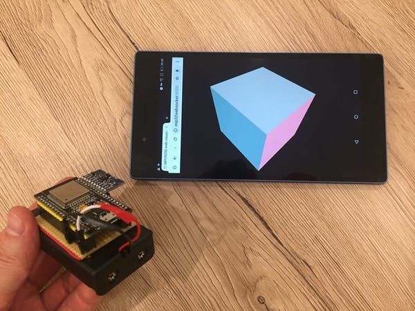 ESP32 + MPU9250: 3D Orientation Visualisation