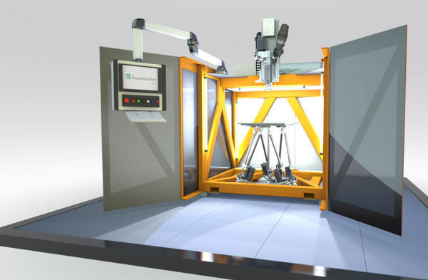 High-speed 3D printer for high-performance plastics