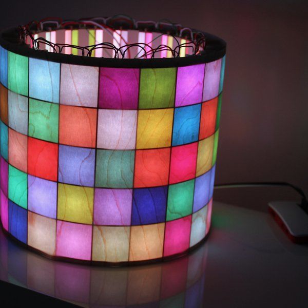 LED matrix cylinder