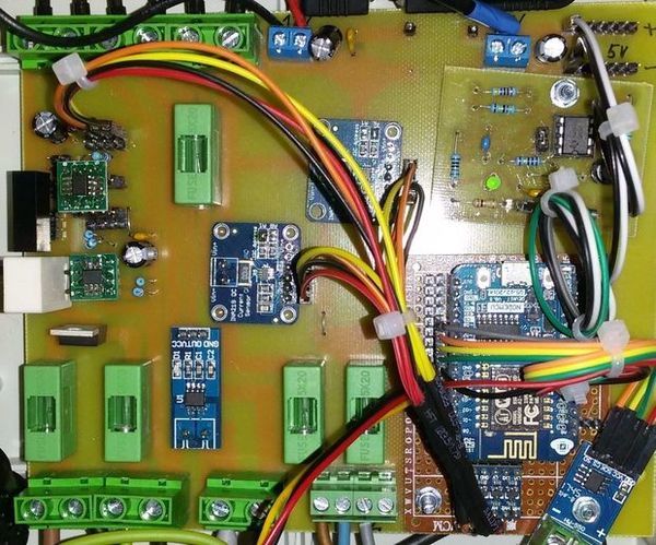 Solar Monitoring System Board
