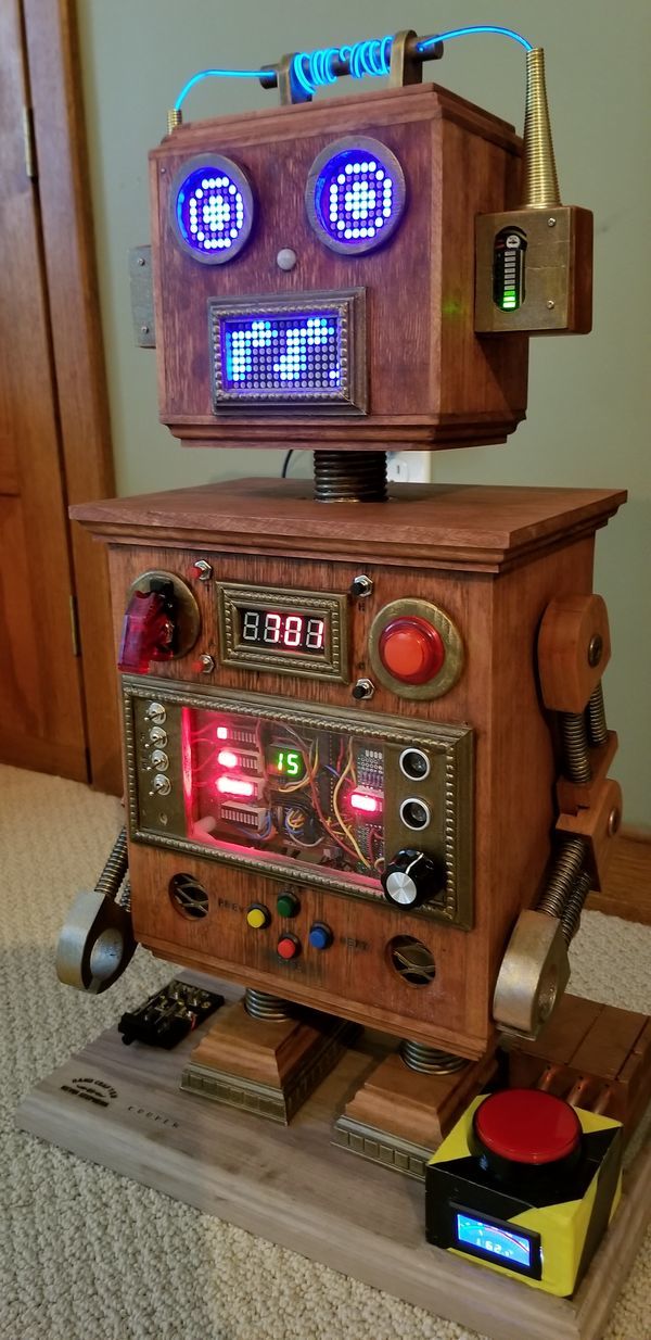 Zappette The Robot Clock