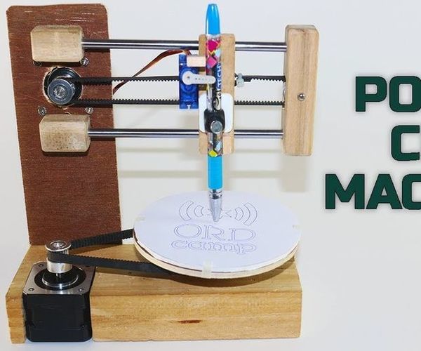 How to Make Polar CNC Drawing Machine