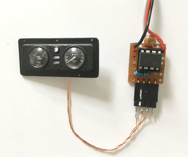 Working RC Car Speedometer