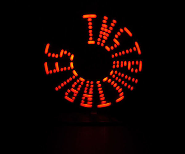 Persistence of Vision (PoV) Display Using Arduino