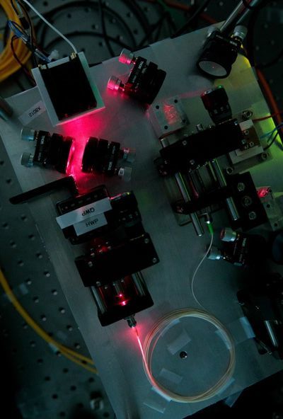 Photons trained for optical fibre obstacle course will deliver stronger cyber security