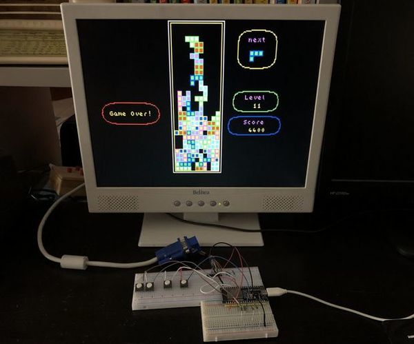 ESP32 VGA Tetris