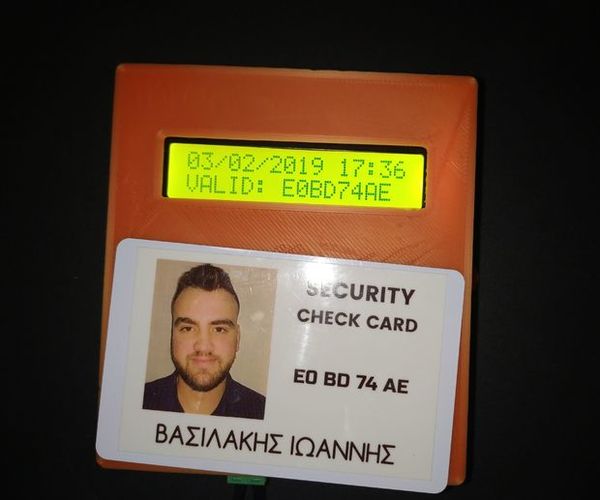 Security Check RFID System Based on Arduino and RS485 Data Bus