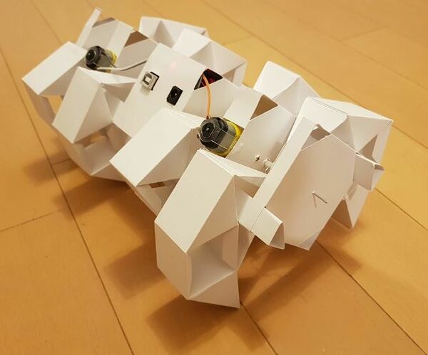 How to Make RC Origami Robot With Arduino