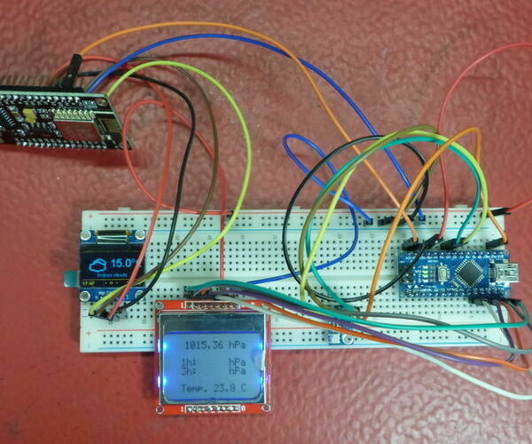 Arduino +  ESP Weather Box