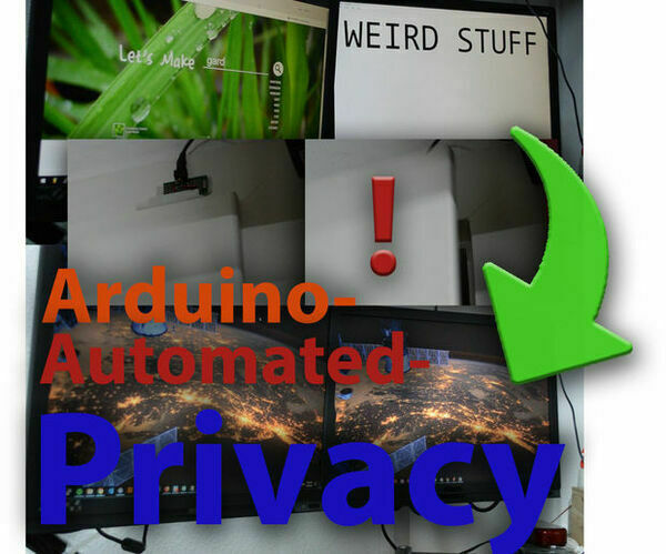 Pc-Privacy - Arduino Automated Privacy for Your Computer