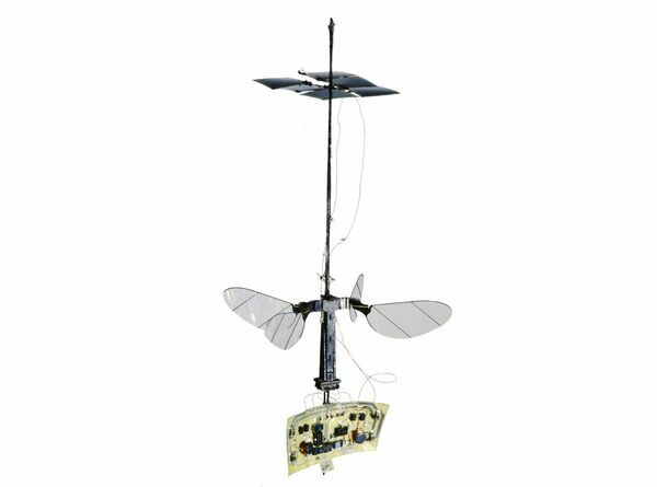 The RoboBee flies solo