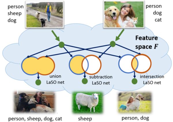 Label Set Operations (LaSO) Networks for Multi-Label Few-Shot Learning