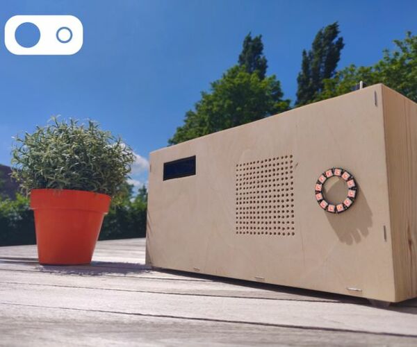 Slimbox -  a Smart Bluetooth Speaker!