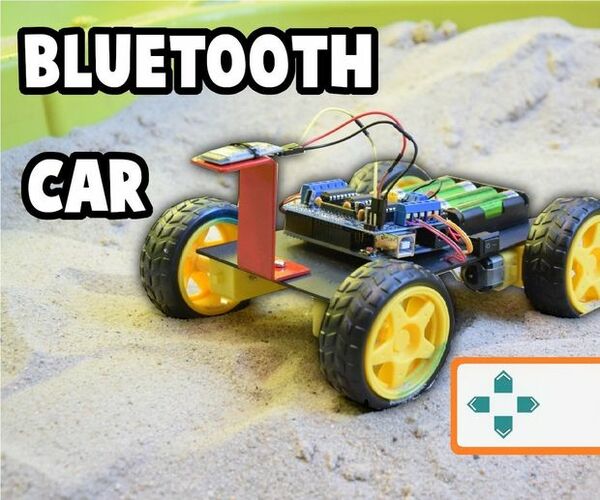 Simple CAR Arduino Bluetooth Controlled
