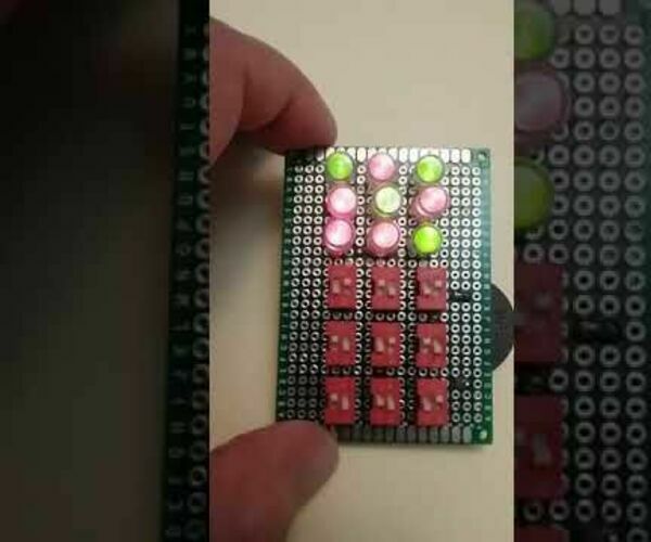 RG LED Tic Tac Toe