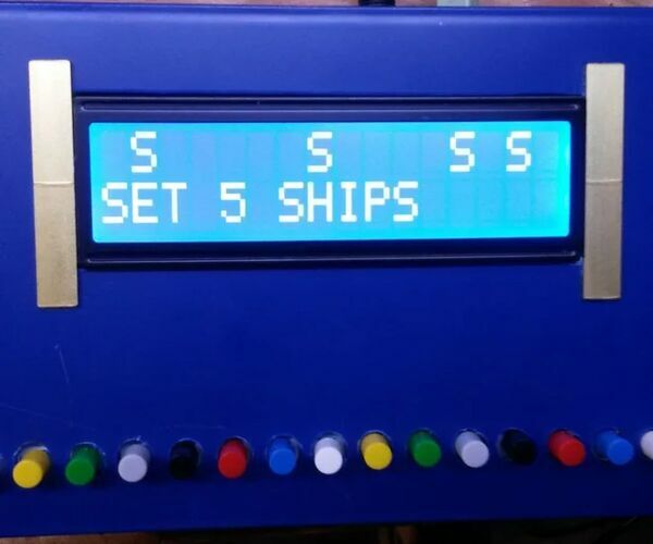 Arduino Battleship Game