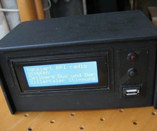 Raspberry Zero Internet Radio