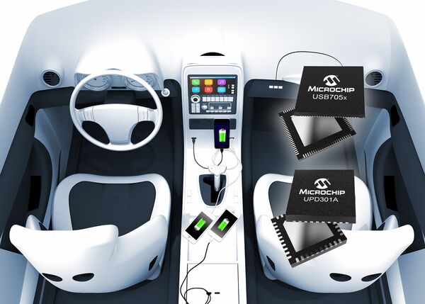 Simplify Power Delivery (PD) in Growing USB Type-C™ Charging Market with Two USB-PD Solutions from Microchip