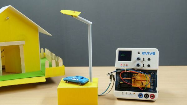Automatic Street Light Using LDR or the Light Sensor