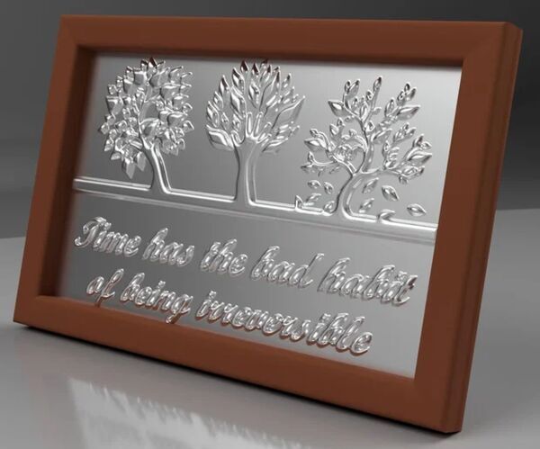 Embossing Metal Foils With 3D Printed Stencils