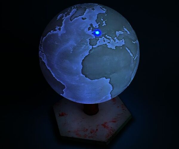 ISS Tracking Lamp