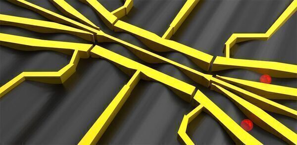 Quantum state of single electrons controlled by ‘surfing’ on sound waves