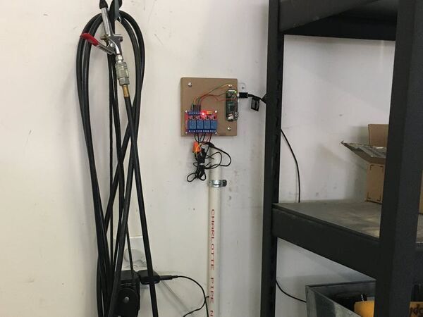 Raspberry Pi Web Page Based Sprinkler Controller