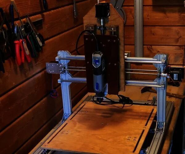 Design Self-made CNC in Fusion 360