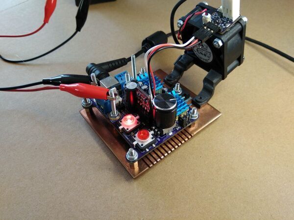 Temperature Controlled FAN using ATtiny10