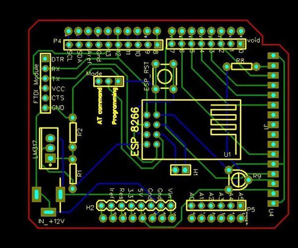 Arduino WiFi Shield Using ESP8266