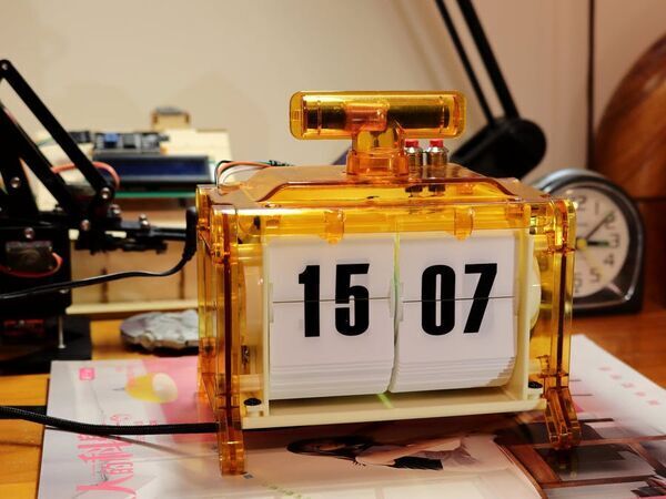 ESP32 Web Flip Clock