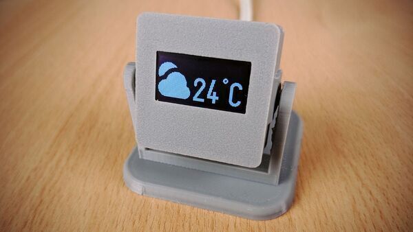 DIY Room Thermometer Using an OLED Module