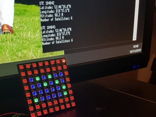 FPGA Based Binary Clock