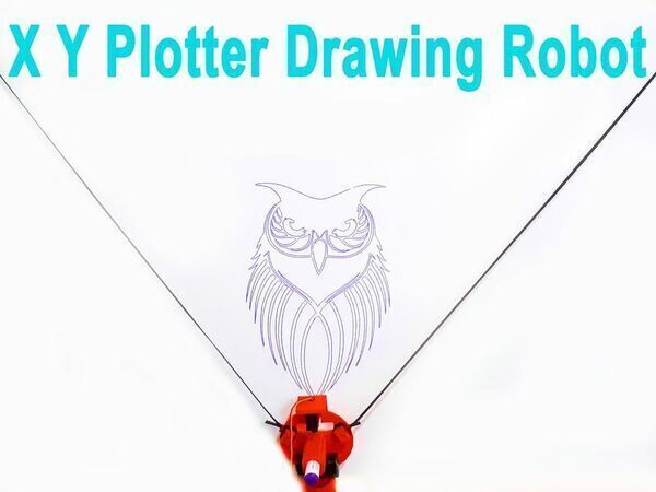 Make Arduino XY Plotter Drawing Robot Polargraph