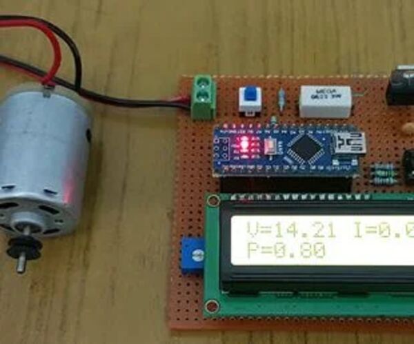 Arduino Wattmeter - Voltage, Current and Power Consumption