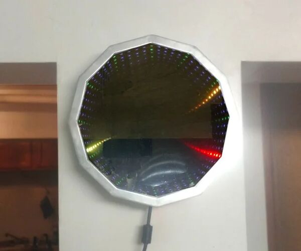 Make an Infinity Mirror Clock