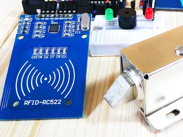 Solenoid Door Lock Contol RFID