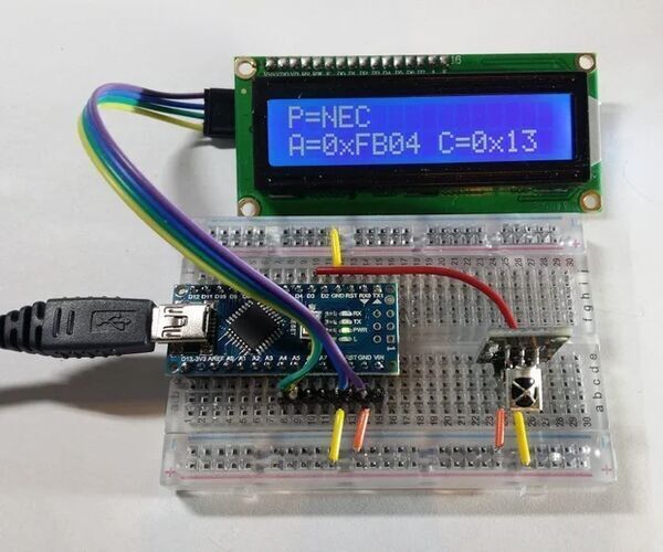 IR Remote Analyzer / Receiver With Arduino