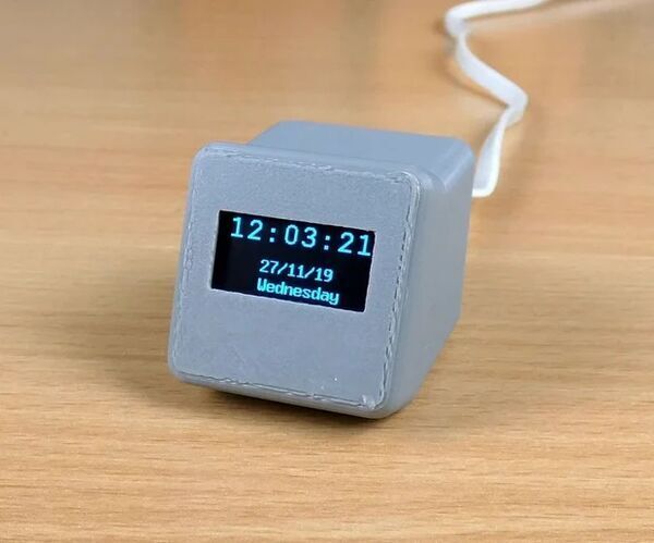 Network Time Digital Clock Using the ESP8266
