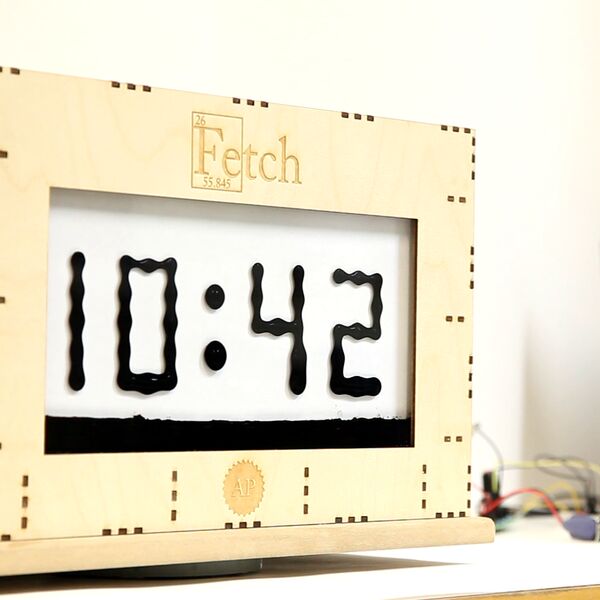Fetch: A Ferrofluid Display