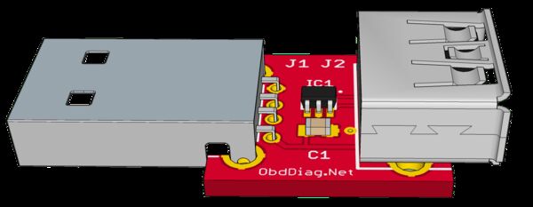 USB Charging Port Controller using TPS2514