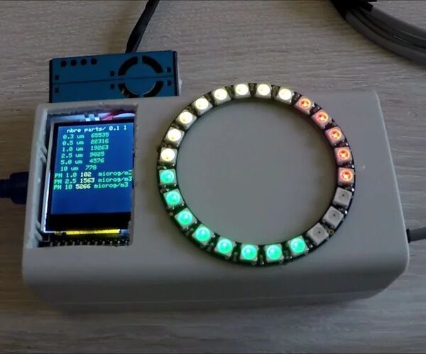 System for Monitoring  Air Quality for Particulates Pollution