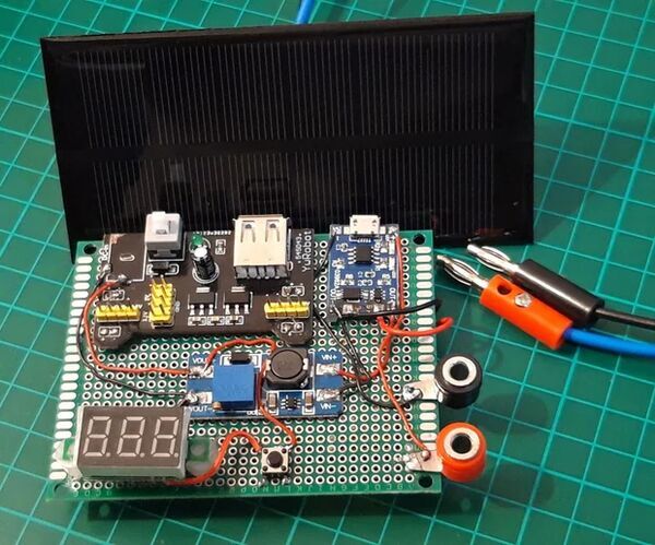 Portable 3,3V/5V Power Supply